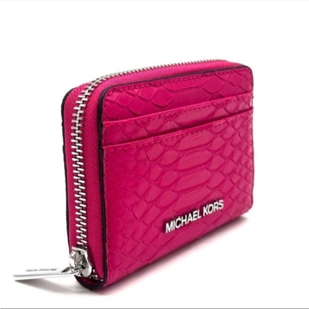 Michael Kors Medium ZA Card Case Wallet
Electric Pink Multi - Picture 6 of 9